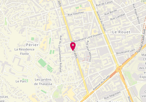 Plan de 1degre5, 448 Rue Paradis, 13008 Marseille