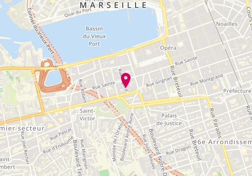 Plan de Agence TDSO, 10 Rigord, 13007 Marseille