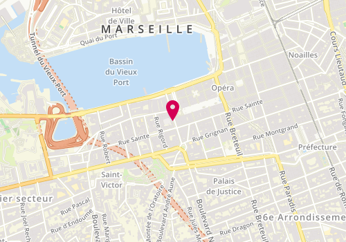 Plan de Agence Carré, 24 Fort Notre Dame, 13007 Marseille