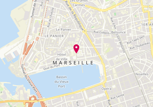 Plan de Didier Becchetti Architectes Marseille, 18 Rue de la Guirlande, 13002 Marseille