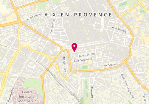 Plan de Architectonic-France, 5 Rue Mazarine, 13100 Aix-en-Provence