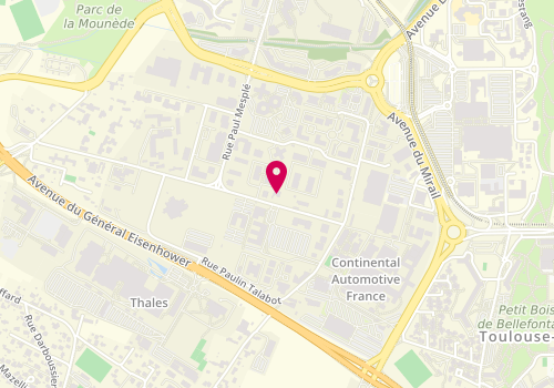 Plan de Almudever Fabrique d'Architecture - AFA, 61 avenue du Général de Croutte, 31100 Toulouse