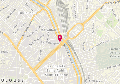 Plan de 360 Degrés, 1 Boulevard Bonrepos, 31000 Toulouse