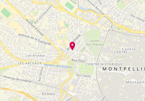 Plan de Ar, 20 Rue du Carr du Roi, 34000 Montpellier