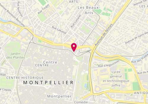 Plan de Agence Abc, 29 Boulevard Louis Blanc, 34000 Montpellier