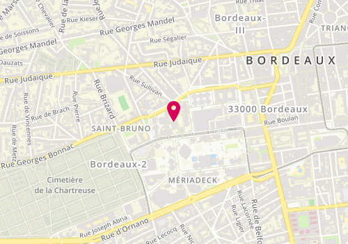 Plan de Agence d'Architecture GOURVELLEC, 10 Terr. Front du Médoc, 33000 Bordeaux