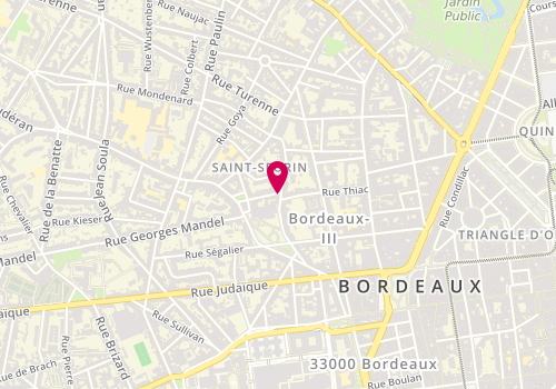 Plan de 2PM Architecture, 2 Rue Saint-Etienne, 33000 Bordeaux