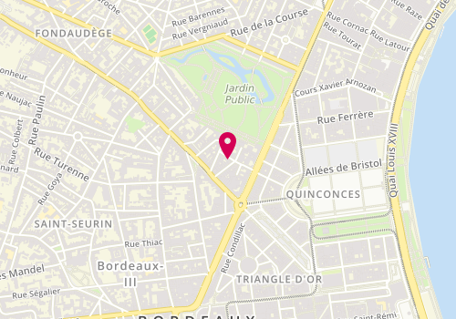 Plan de ANMA Architectes Urbanistes, 16 Rue Hustin, 33000 Bordeaux