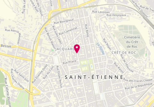 Plan de Agence Amas, 6 Dormoy, 42000 Saint-Étienne