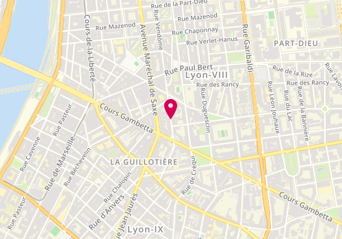 Plan de Agence Te Architecte, 265 Rue Vendome, 69003 Lyon