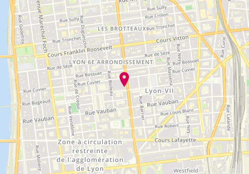 Plan de Agathe LICCIARDI Architecte, 104 Rue Garibaldi, 69006 Lyon