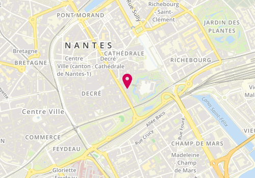 Plan de ANTAK Architectes du patrimoine, 15 Rue des États, 44000 Nantes