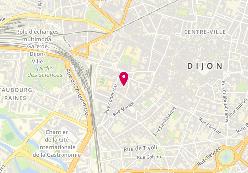 Plan de Agence d'Architecture Eric BEYON, 6 Rue du Tillot, 21000 Dijon