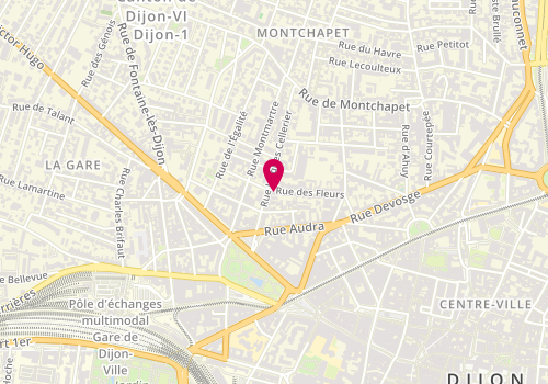Plan de Agence Guillaume Viry Architectes, 29 Rue Fleurs, 21000 Dijon