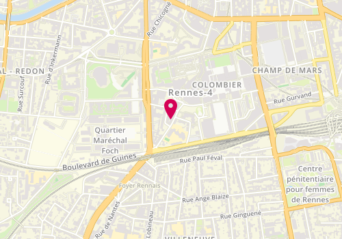 Plan de Atelier d'Architecture ROCHE et MOREL, 18 Rue du Dr Francis Joly, 35000 Rennes