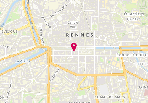 Plan de ADAM Céline, 3 Quai Lamennais, 35000 Rennes