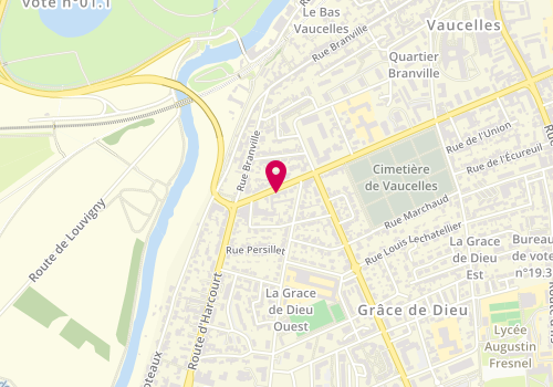 Plan de 2A, 129 Boulevard Maréchal Lyautey, 14000 Caen