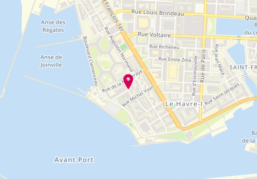 Plan de Frantz AMIRAULT Marie P, 42 Rue du Perrey, 76600 Le Havre
