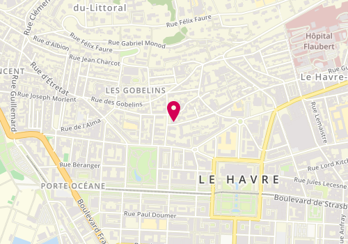 Plan de Atelier Bettinger Desplanques, Le
1 Rue Jacques Louer, 76600 Le Havre
