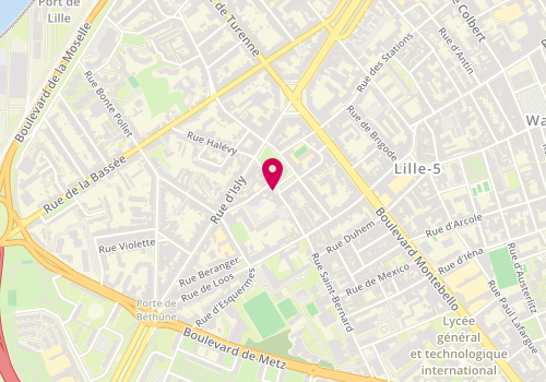 Plan de Agence MAES Architectes Urbanistes, 2 Genevières, 59000 Lille
