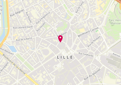 Plan de Apsis Architecture, 15 Rue des Débris Saint-Etienne, 59800 Lille